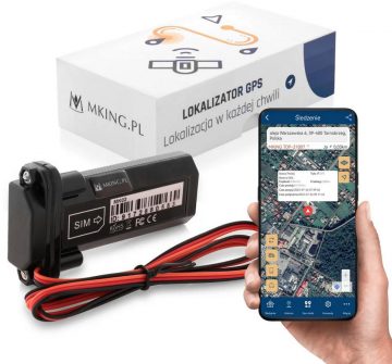Mking MK02 GPS transportlīdzekļu izsekotājs Lodz