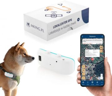 Mking GPS meklētājs MK032 sunim Koto App