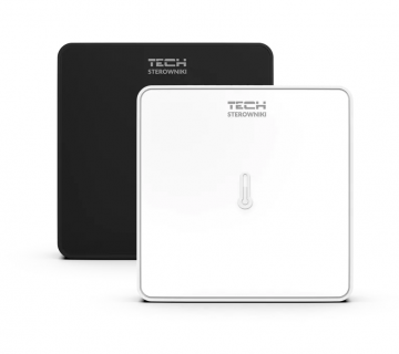 Проводной датчик температуры воздуха в помещении, черный C-7P Tech Controls