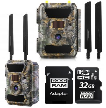 GPS 4.0CG Meža kamera + GOODRAM UHS1 CL10 32GB microSD atmiņas karte