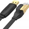Unitek Y-SP02001B RJ-45 ja USB-A konsooli kaabel 1,8 m