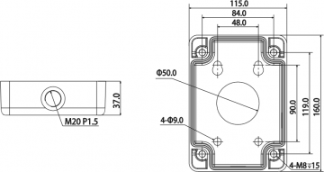 DAHUA ADAPTERIS PFA120