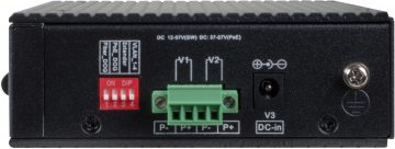 GETFORT INDUSTRIĀLAIS POE KOMUTATORS 4GE+1GE+1SFP (-40/80)