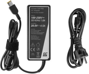 LENOVO LAPTOPU UZLĀDZĒJS Green Cell PRO AD39AP 20V 4,5A 90W Slim Tip LENOVO LAPTOPU UZLĀDZĒJS Green Cell PRO AD39AP 20V 4,5A 90W Slim Tip