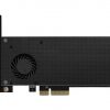 Axagon PCEM2-DC PCI-E x4 kuni M.2 NVMe jahutusega adapter