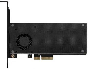 Axagon PCEM2-DC PCI-E x4 kuni M.2 NVMe jahutusega adapter