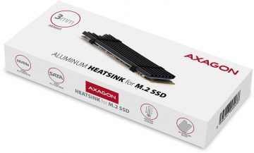 Кулер для SSD-накопителя Axagon CLR-M2L3 M.2 3 мм Кулер для SSD-накопителя Axagon CLR-M2L3 M.2 3 мм
