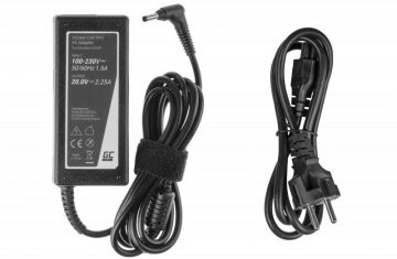 LENOVO SÜLEarvutilaadija Green Cell PRO AD76P 20V 2.25A 45W 4.0mm/1.7mm LENOVO SÜLEarvutilaadija Green Cell PRO AD76P 20V 2.25A 45W 4.0mm/1.7mm