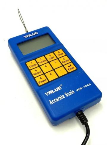 ELEKTRONISKO SVARU VĒRTĪBA VES-100A