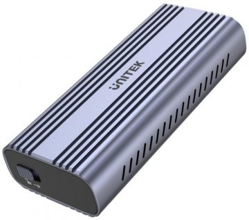 Unitek S1226A M.2 SSD PCIe/NVMe 40Gb/s datu pārraides ātruma cietā diska korpuss