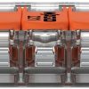 Universāls ātrdarbīgs savienotājs LINE/DRUT 5x 0,2-4mm2 WAGO 221-415 (1 gab.)