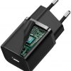 Быстрое зарядное устройство Baseus Super Si 1C CCSUP-J01 30 Вт 1x USB-C PD 3.0 QC 3.0 ЧЕРНЫЙ