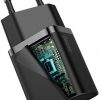 Baseus Super Si ātrais lādētājs 1C TZCCSUP-L01 25W 1x USB-C PD 3.0 QC 3.0 + KĀBEĻŠ