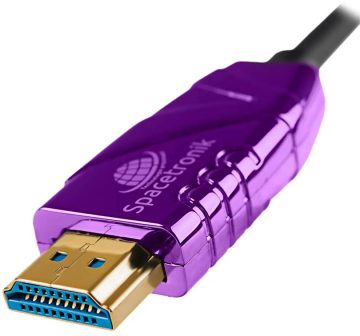 HDMI 2.1 optinis kabelis Spacetronik SH-OX400 40 m
