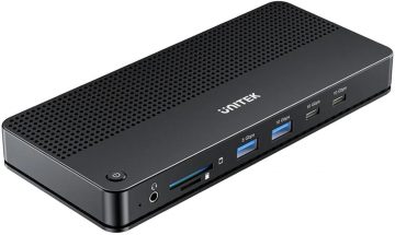 Unitek D1104A01 13in1 MST HDMI DP 8K PD 100W prijungimo stotelė