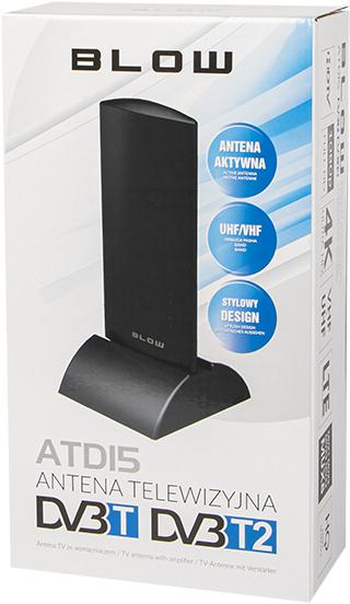 DVB-T paneļa antena BLOW ATD15 aktīva iekštelpu antena DVB-T paneļa antena BLOW ATD15 aktīva iekštelpu antena