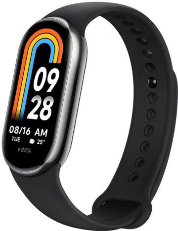 Xiaomi Mi Band 8 viedaproce melna