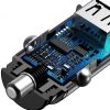 Автомобильное зарядное устройство Baseus Circular CCALL-YD01 30 Вт 5 А 2x USB-A QC 3.0