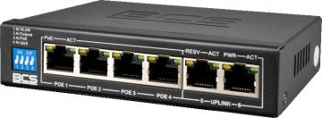 BCS BASIC PoE slēdzis BCS-B-SP04G02G