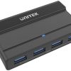 Unitek 4x USB-A 5Gbps aktyvus KVM jungiklis H1310A