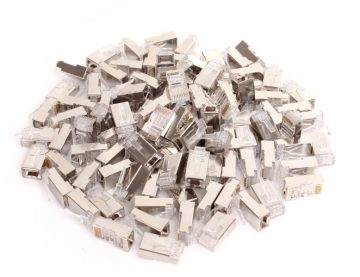 GETFORT RJ45 CAT.6 8P8C EKRANĒTS TĪKLA SAVIENOTĀJS (100 GAB.)
