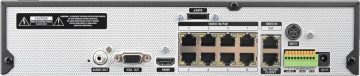 BCS Ultra IP videoreģistrators BCS-U-NVR1602-A-4K-8P(6TB)
