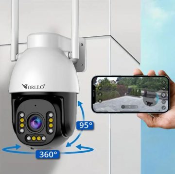 Orllo IP kamera ORLLO Z9 ULTRA ar saules paneli SM6030 PRO