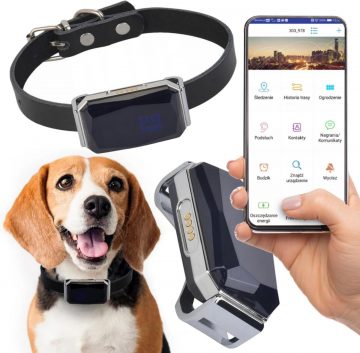 Mking GPS Tracker MK12P suņu un kaķu apkaklei