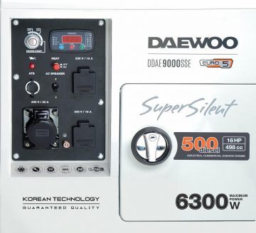 Дизельный двигатель DAEWOO DDAE 9000SSE 6,3 кВт