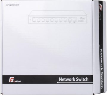 GETFORT POE SWITCH 8FE x POE + 2FE UPLINK 120W POE+