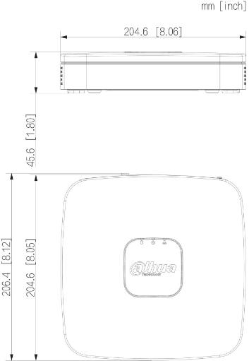 IP-регистратор DAHUA NVR4104-4KS3 IP-регистратор DAHUA NVR4104-4KS3