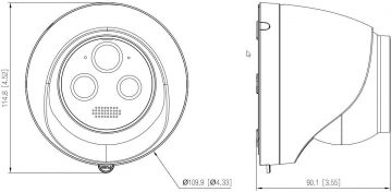 DAHUA IP KAMERA HY-FT121LD-TD1F4