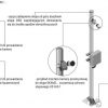 ATS SKAM2/5 pole for installing video surveillance cameras