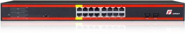 GETFORT POE SWITCH 16GE+2SFP Gigabit 300W