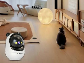 EasyCam iekštelpu WiFi PTZ kamera Tuya 3MP EC-3PT2DL-U