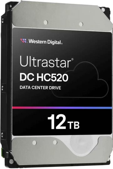 Western Digital Ultrastar DC HC520 12TB cietais disks HUH721212ALE604