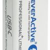 Перезаряжаемый литий-ионный аккумулятор 6F22 EverActive 9 В 550 мА·ч с разъемом USB-C
