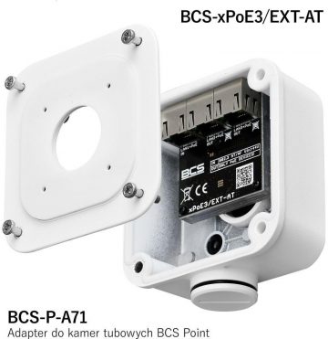 BCS POWER POE slēdzis BCS-xPoE3/EXT-AT