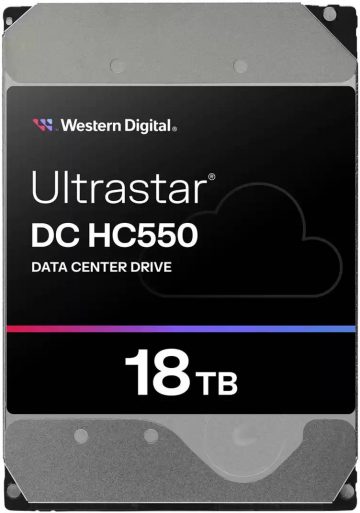 Western Digital Ultrastar DC HC550 18TB cietais disks WUH721818ALE6L4 Western Digital Ultrastar DC HC550 18TB cietais disks WUH721818ALE6L4
