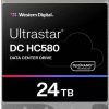 Western Digital Ultrastar DC HC580 24TB WUH722424ALE6L4 cietais disks