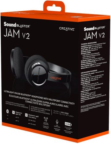 Беспроводные наушники Creative Sound Blaster Jam v2