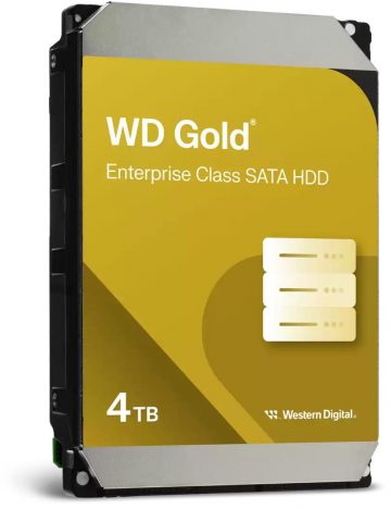 WD 4TB kuldne WD4004FRYZ