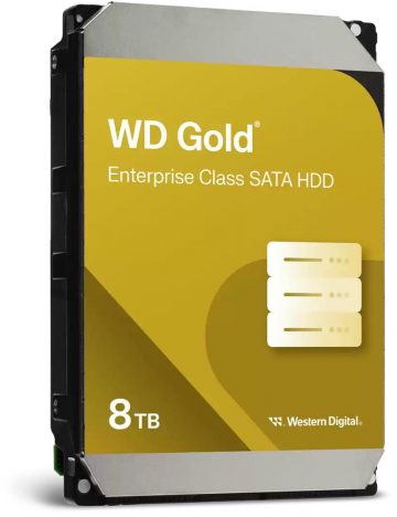 WD 8TB kuldne WD8005FRYZ