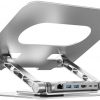 Uniteki sülearvuti alus koos eemaldatava USB-C HDMI 1.4, 4K PD 100 W jaoturiga