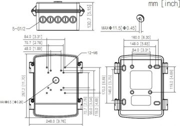 Dahua adapteris PFA6400S-B