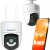 EasyCam āra WiFi Tuya 5MP 4 x tālummaiņa IP kamera EC-5PT4DL