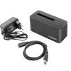 Natec Kangaroo SATA 2,5/3,5 tolli USB 3.0 dokkimisjaam + toiteplokk