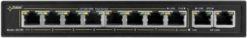 POE SWITCH PULSAR SG108 10-PORT (8xPoE + 2xUPLINK)