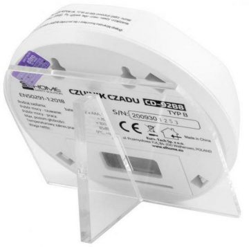El Home CD-92B8 brīvi stāvošs oglekļa monoksīda detektors, LCD displejs, 3 gadu garantija