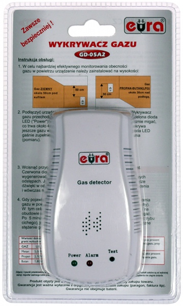 EURA DABASGĀZES, LPG SENSORS GD-05A2
